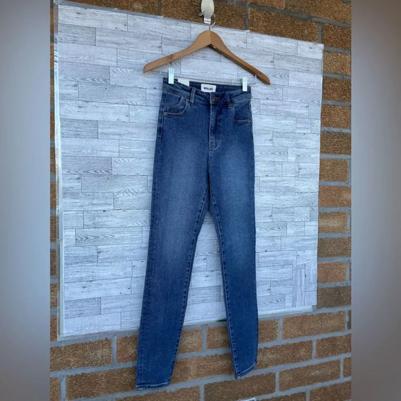 ROLLA'S Eastcoast Ankle High Rise Skinny Jeans in Blue size 26 - Picture 5 of 17